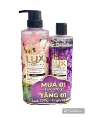 Sữa tắm hương nước hoa LUX Botanicals hương hoa Hồng Pháp nồng nàn