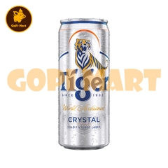 Bia Tiger Crystal lon 330ml