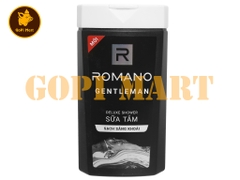 Sữa tắm nước hoa Romano Gentleman sạch sảng khoái (màu đen) 180g