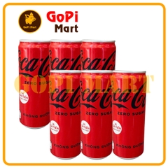 Nước ngọt Coca Cola Zero lon 320ml