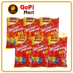 Xúc Xích Bò Tiệt Trùng DHA Vissan Gói 175g (5 Cây x 35g)
