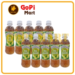 Trà xanh Wonderfarm hương chanh 345ml
