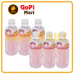 Nước uống có thạch dừa Mogu Mogu vị vải 320ml
