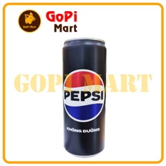 Nước uống có gaz Pepsi không calo lon 320ml