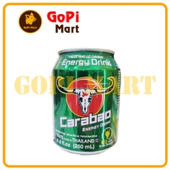 Nước tăng lực Carabao lon 250ml