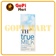 Sữa tươi tiệt trùng ít đường TH TrueMilk 180ml