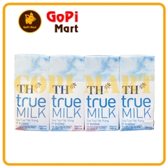 Sữa tươi tiệt trùng ít đường TH TrueMilk 180ml