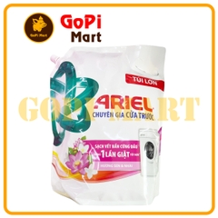Nước giặt ARIEL chuyên gia cửa trước bền hương, bền màu hương sen và nhài túi 3.05kg