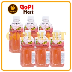 Nước uống có thạch dừa Mogu Mogu Vị ổi hồng 320ML