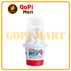 Kem Hồng tuyết vị dâu táo Lotte