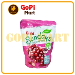 Nước nho Oishi Sundays fruit juice drink gói 180ml