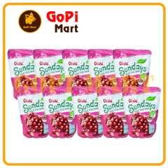 Nước nho Oishi Sundays fruit juice drink gói 180ml