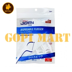 Tăm chỉ kẽ răng Jomi - Túi 80 cái