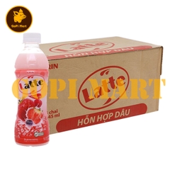 Thức uống thiên nhiên pha sữa Latte dâu hỗn hợp 345ml