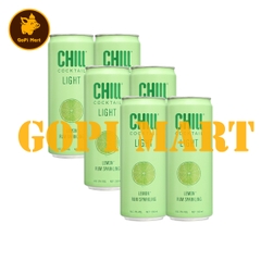 Nước trái cây lên men Chill Cocktail vị chanh lon 330ml