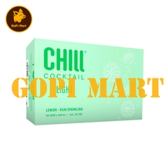 Nước trái cây lên men Chill Cocktail vị chanh lon 330ml