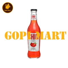 Nước trái cây lên men Chill Cocktail vị dâu chai 275ml