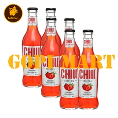 Nước trái cây lên men Chill Cocktail vị dâu chai 275ml