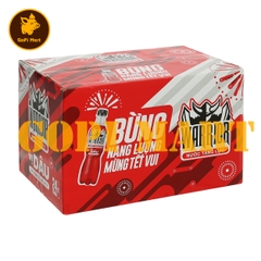 Nước tăng lực dạng chai Warrior vị dâu chai 330ml