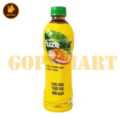 Trà chanh dây và hạt chia Fuzetea chai 450ml