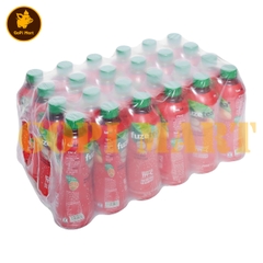 Trà đào và hạt chia Fuzetea chai 450ml