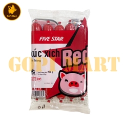 Xúc xích tiệt trùng heo CP Five Star