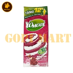Sữa chua Yomost hương Lựu hộp 180ml