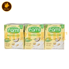 [TH] Sữa đậu nành Fami nguyên chất vị sữa dừa hộp 200ml