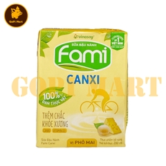 Sữa đậu nành Fami canxi vị phô mai 200ml