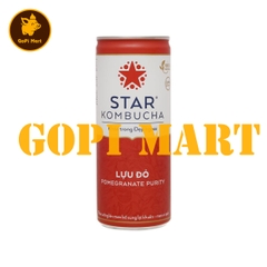 Nước trái cây lên men Kombucha vị lựu đỏ