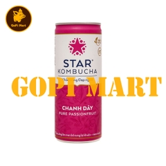 Nước trái cây lên men Kombucha vị chanh dây