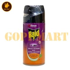 Bình xịt côn trùng Raid hương cam chanh 300ml