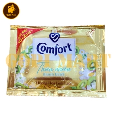 Nước xả vải Comfort Thiên nhiên Thanh khiết hương Hoa Linh Lan & Kiwi gói 20ml