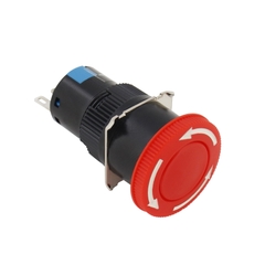 Nút nhấn khẩn cấp tự khóa 16mm AB6-A