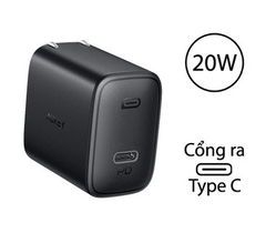 Củ sạc nhanh Aukey PA-F1S 20W USB-C PD