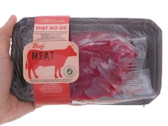 Đùi bò Úc tươi Trung Đồng hút chân không khay 250g