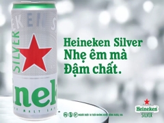 Khay 24 lon bia Heineken Silver 330ml