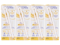 Lốc 4 hộp sữa tươi tiệt trùng chứa tổ yến Vinamilk 180ml