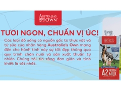 Thùng 12 hộp sữa tươi tiệt trùng Australia's Own A2 1 lít