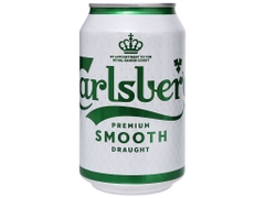 Thùng 24 lon bia Carlsberg Smooth Draught 330ml
