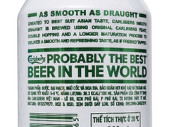 Thùng 24 lon bia Carlsberg Smooth Draught 330ml
