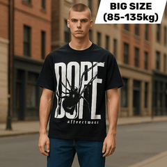 Áo Thun Cotton Big Size Nam, Vải Co Giãn (85-135kg) - Xanh - BF.AT.31