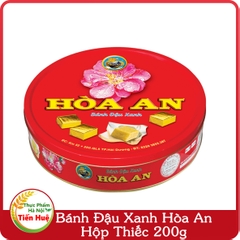 Bánh Đậu Xanh Hòa An -  Hộp Thiếc 200g