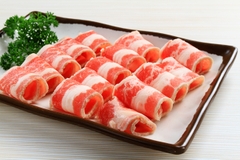 Ba chỉ bò Mỹ thái cuộn lẩu