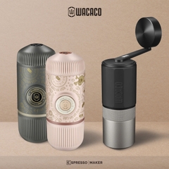 Combo Wacaco Nanopresso Darksouls + Cối xay Wacaco Exgrind