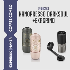 Combo Wacaco Nanopresso Darksouls + Cối xay Wacaco Exgrind