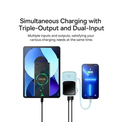 Pin sạc dự phòng Baseus Qpow Pro 20.000mAh 20W cho iPhone, kèm cáp Type C
