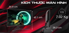 Màn hình cong Gaming AOC CQ32G3SE/74 (31.5 inch/QHD/VA/165Hz/1ms)