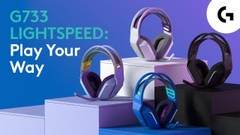 Tai Nghe Không Dây Gaming Logitech G733 Lightspeed RGB