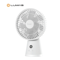 Quạt tích điện để bàn Lumias LM-36F - 10W, pin 3600mAh